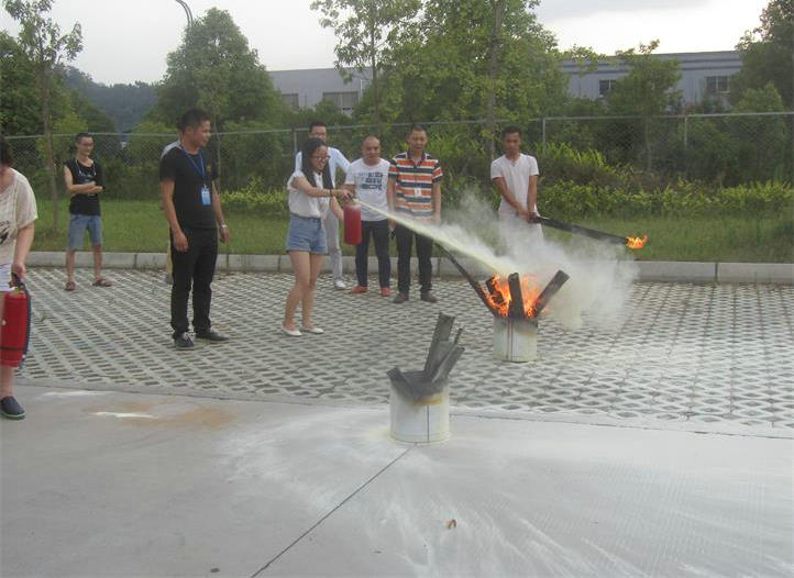 四川上特科技火災(zāi)學(xué)習(xí)和演練